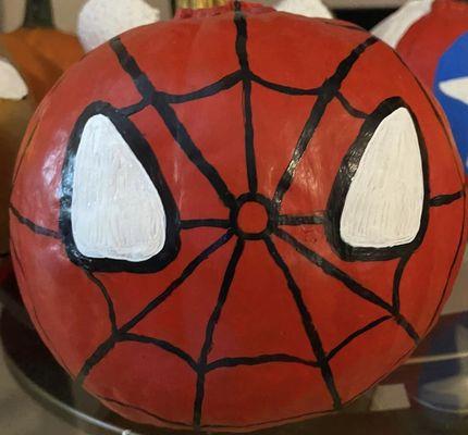 Hand painted pumpkins. Call 917-675-1592 to order yours today!