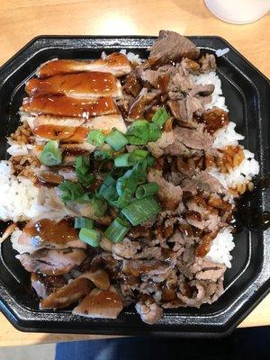 Chicken & Beef Teriyaki