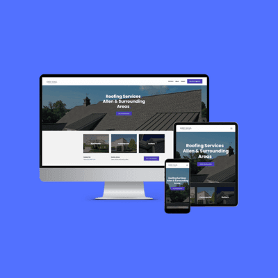 web design for roofers