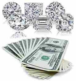 Sell your loose Diamonds, Diamond Rings and Gold Jewelry for top dollar! Cash paid on the spot