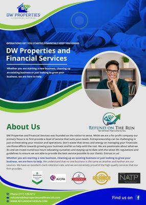 DW Properties and Financial Services