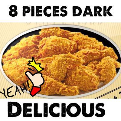 8 piece dark