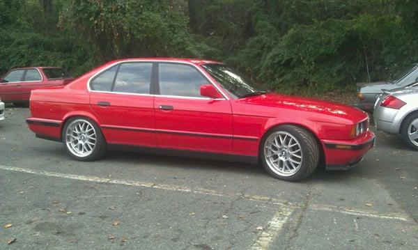 A cleaned up older M5, cant beat the classics!