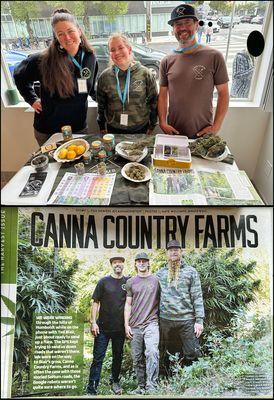 Solful Cannabis Dispensary - San Francisco, Canna County Farm has a display today.