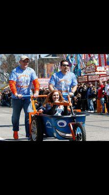 Maple festival bathtub races!