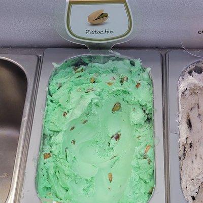 Pistachio ice cream