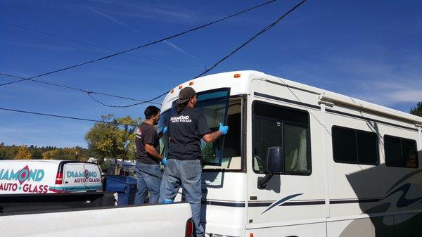 RV Glass replacement