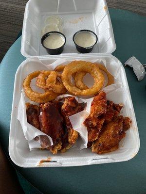 10 Pieces Hot Wings Combo