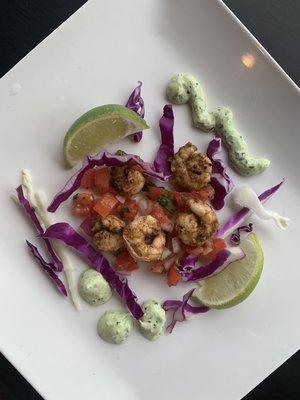 Shrimp Taco food art...on sale every Thursday