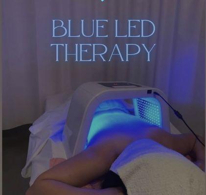 Our esthetician students learn about led light therapy benefits.