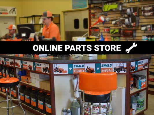 Order your parts online!