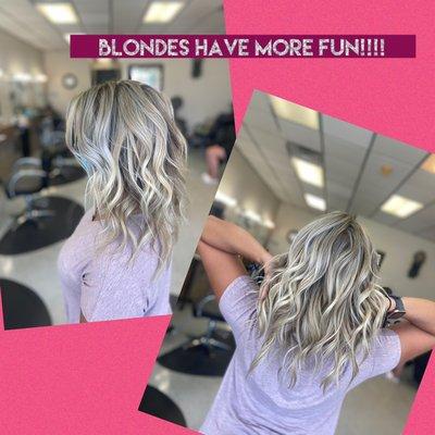 P.S. Blondes do have more fun