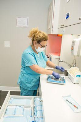 Anna, our dental assistant