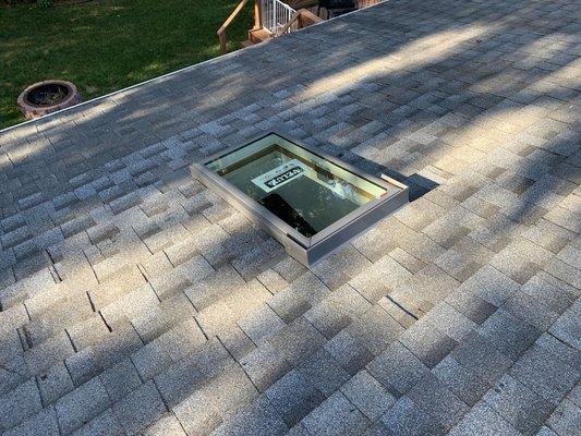 Skylight installation