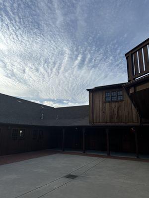 The Del Mar sky really is breathtaking...especially over our Parish Hall!