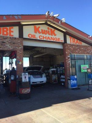 Best change oil service in town.