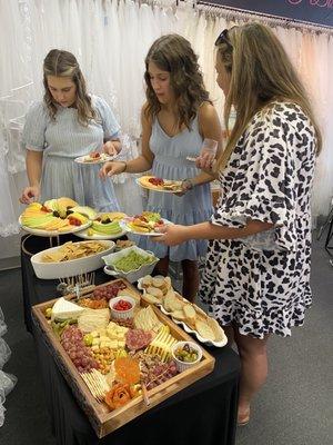 Chef Michael's Charcuterie display!