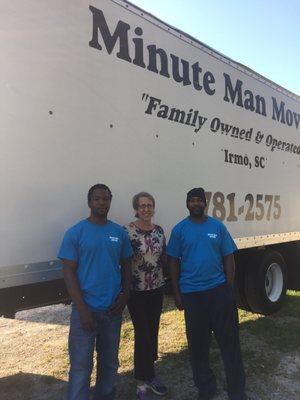 The guys who helped my wife when her car broke down!