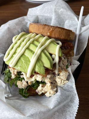 ABC Chicken salad sandwich