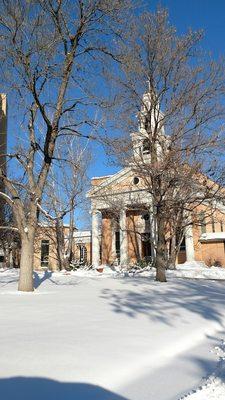 The 120 year old chapel on the campus of The Gardens at St. Elizabeth.