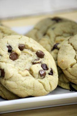 Chocolate Chip Cookies baked by Whimsical Bites.