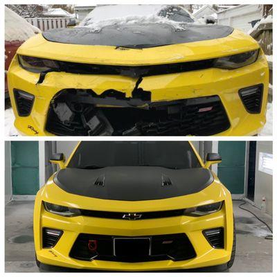 Chevrolet Camaro SS Auto body repair and paint
 Collision Center