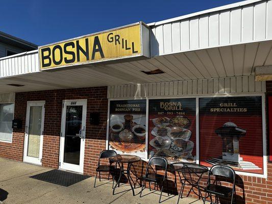 Outside of Bosna Grill