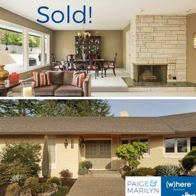 Sold! Paige & Marilyn Real Estate Team (w)here Real Estate Portland, Oregon