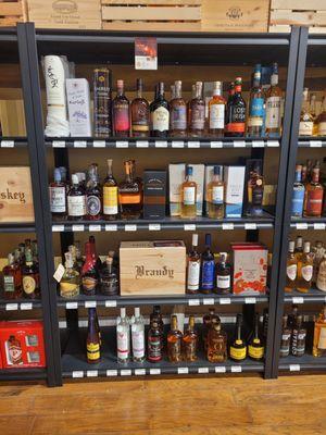 Brandy selection