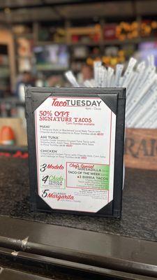 Taco Tuesday Specials