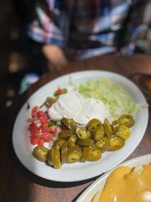 Toppings for nachos