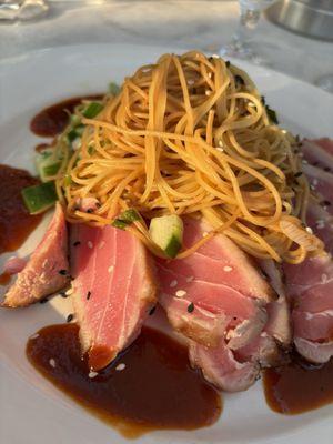 Pan-Seared Yellow Fin Tuna