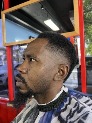 Cuts by Encore The Barber. Another satisfied customer.