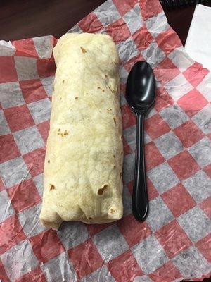 Rodrigo's breakfast burrito