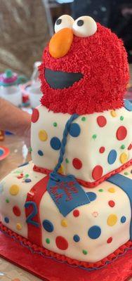 Elmo cake