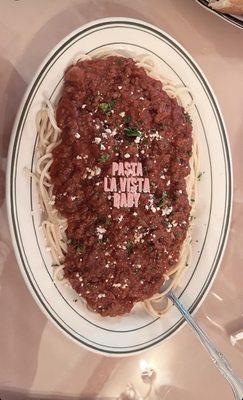 Spaghetti with Meat Sauce