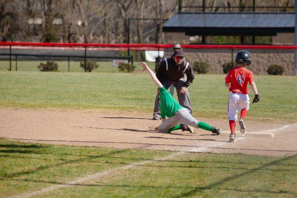 Action Shots for Oldham Ducks Baseball