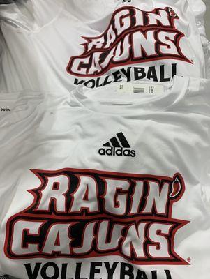 University of Louisiana Lafayette Volleyball