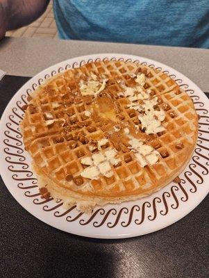 Cinnamon chip waffle