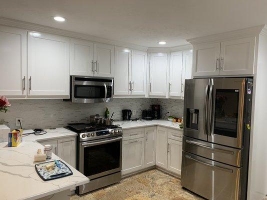 Kitchen cabinets