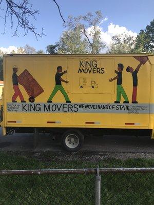 Big moving truck