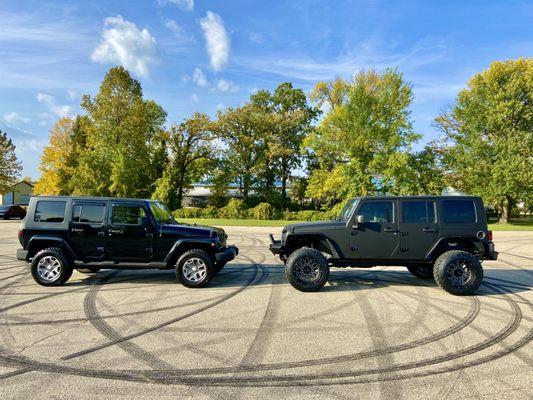 Matte Black Wrangler Build