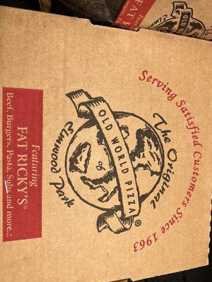 Pizza Box & Logo