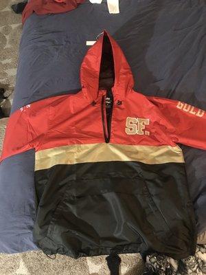 Gold Blooded windbreaker