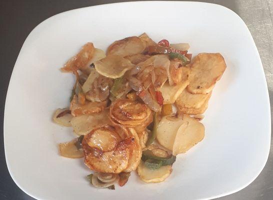 Betty's Homefries With Peppers And Onions