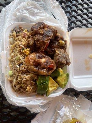 Fried rice & Oxtail