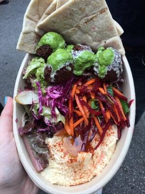 Falafel platter