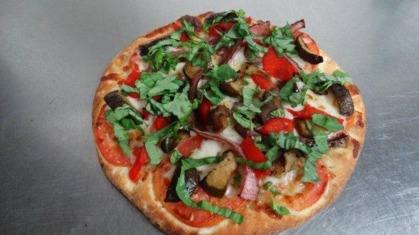 Grilled Vegetables Pizza