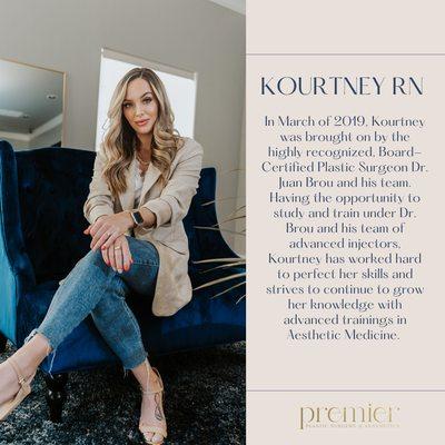 Kourtnev Wooldridge RN
Aesthetic Registered Nurse