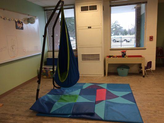 Our sensory room.